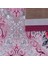 Vizon Zemin Efektli Modern Damask Desen Dokuma Dijital Baskılı Kadife Şönil 2