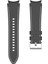 Samsung Galaxy Watch4 / Watch4 Classic Için Silikon Kayış Siyah Beyaz (Yurt Dışından) 2