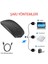 Duhalıne Bluetooth Şarjlı 2.4ghz Kablosuz Mouse Sessiz Tıklama 3