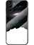 Galaxy S22 Için Yıldızlı Gökyüzü Desenli Temperli Cam + Tpu + Pc Hibrit Telefon Kılıfı - Siyah Beyaz (Yurt Dışından) 1