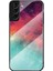 Galaxy S22 Plus Için Yıldızlı Gökyüzü Desenli Temperli Cam + Tpu + Pc Hibrit Telefon Kılıfı - Çok Renkli (Yurt Dışından) 1