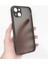 Apple iPhone 13 Mini London Serisi Darbeye Dayanıklı Kılıf - Buzlu Siyah 5