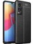 Vivo Y31 2021 Leather Silikon Kılıf - Siyah 1