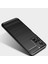 Xiaomi Redmi Note 11 Pro Çin Versiyon Brushed Carbon Fiber Silikon Kılıf - Siyah 2