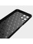 Samsung Galaxy A22 4g Brushed Carbon Fiber Silikon Kılıf - Siyah 4