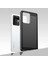 Xiaomi 11T Brushed Carbon Fiber Silikon Kılıf - Siyah 4