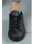15306 / 15307 Kadın - Erkek Full Siyah Sneaker Anatomik Günlük Spor Ayakkabı 36/45 -1 2