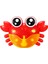 Crab Musical Bubble Blower Maker Bath 7 Renkli Hafif Müzik Oyuncak (Yurt Dışından) 1