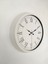 Hediyelik Metal Beyaz Retro Dekoratif Duvar Saati 40 cm 3