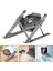 Hafif Laptop Tablet Standı Dizüstü Gri Gri Fan Için Soğutma Fanı ile (Yurt Dışından) 3