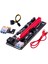 Pcıe Rıser Ver 009S 1x Ila 16X Grafik Genişletme USB Adaptörü Kart, 24 Inç USB Kırmızı USB Kablosu (Yurt Dışından) 1