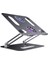 Ayarlanabilir Metal Laptop Standı Okuma Tutucu Riser Soğutma Fanı Sturdy Gri Ile (Yurt Dışından) 1