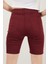 Kadın Cepli Slim Fit Şort 5