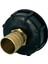 Ibc 1000L Su Tankı Parçaları Bağlayıcı 1/2 "3/4" 1 "pirinç Hortum Adaptörü Siyah 1
