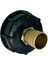 Ibc 1000L Su Tankı Parçaları Bağlayıcı 1/2 "3/4" 1 "pirinç Hortum Adaptörü Siyah 4