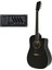 F650N-BKC Siyah Elektro Akustik Gitar 1