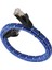 Charmant Cat7 Ethernet Kablosu, Yüksek Hızlı Ethernet Lan Kablo Yama Kordon Altın Xbox / Router / Modem / Yama Paneli Için Kaplama 1.8m (Yurt Dışından) 1
