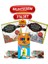 Yetişkinler için Mandala kitapları+Kuruboya kalemi 1