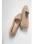 Luvi 101 Krem Örme Kadın Babet Ayakkabı