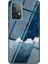 Galaxy A52 5g Için Yıldızlı Gökyüzü Desen Temperli Cam + Pc + Tpu Koruyucu Telefon Kılıfı - Koyu Mavi (Yurt Dışından) 1