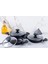 Granit Omlet / Sahan Seti Siyah 18*20*22 cm 3