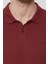 Slim Fit Pike Desenli Bordo Erkek Polo T-Shirt - 224 LCM 242057 Twins 4