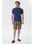 Regular Fit Düz Açık Lacivert Erkek Polo T-Shirt - 222 Lcm 242049 Tylen 2