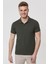 Lee Cooper 222 Lcm 242057 Twins OliveSlim Fit Pike Desenli Açık Yeşil Erkek Polo T-Shirt 1