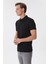 Lee Cooper Regular Fit Düz Siyah Erkek Polo T-Shirt - 222 Lcm 242049 Tylen 3