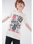 Baskılı Erkek Çocuk Kısa Kollu T-Shirt 1