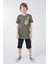 Baskılı Erkek Çocuk Kısa Kollu T-Shirt 1