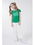 Baskılı Kız Çocuk Kısa Kollu T-Shirt 3