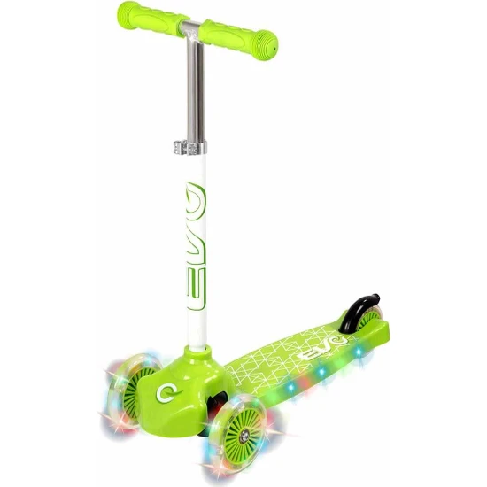 Hti Toys Evo 3 Tekerlekli Move'n Groove Işıklı Yeşil Scooter
