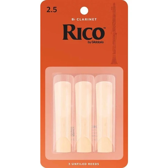 Rico Royal Rico RCA0325 Sib Klarnet Kamışı (3&apos;lü)No:2,5