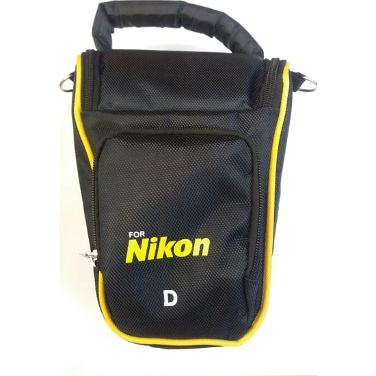 Soligor Nikon Üçgen Dslr Çanta Nikon  Için Nikon Modelerine Uyumlu