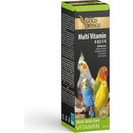Gold Wings GWP Kuşlar İçin Multivitamin 20 ml Sağlıklı Tüyler ve Canlılık Destekleyici
