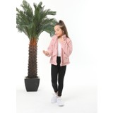 Berkokids Pembe Welsoft Polar Çıtçıtlı Çocuk Ceket