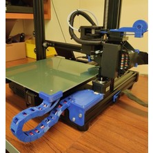 Aldım Geldi Tronxy Xy-2 Pro Için Yatak Kablosu Zinciri Plastik Aparat