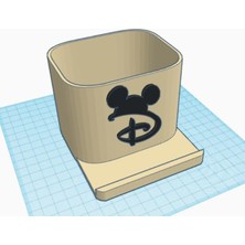 Aldım Geldi Disney Hücre Standı / Tutucu / Cup Plastik Aparat