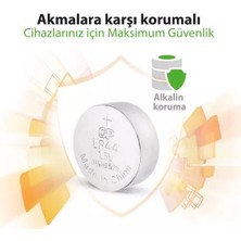 Gp 20'li A76 1.5V Alkalin Düğme Pil LR44-AG13 (GPA76F-2C10)