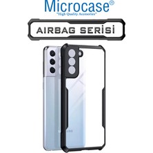 Microcase Samsung Galaxy S21 Fe Airbag Serisi Darbeye Dayanıklı Köşe Korumalı Kılıf