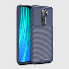Kılıfist Xiaomi Redmi Note 8 Pro Kılıf Regnor Antişok Karbon Silikon Kapak