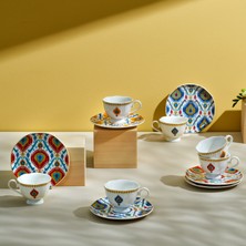 Karaca Regger 6 Kişilik Kahve Fincan Takımı 90 ml