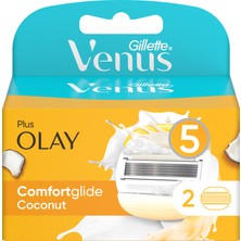 Gillette Venus Comfortglide Olay Kadın Yedek Tıraş Bıçağı 2 Adet