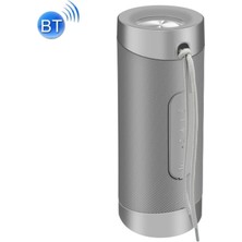Kaneed Mini Aydınlatmalı Kablosuz Bluetooth Hoparlör - Gri (Yurt Dışından)