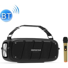Hopestar A20 Pro Tws Taşınabilir Su Geçirmez Mikrofonlu Bluetooth Hoparlör - Siyah (Yurt Dışından)