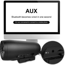 Zealot S16 Taşınabilir Akıllı Dokunmatik Bluetooth Hoparlör - Siyah (Yurt Dışından)