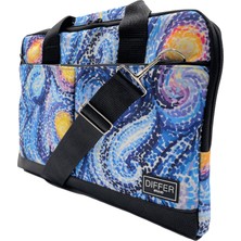 Differ Studio 15.6'' Inç Van Gogh Desen Laptop/macbook/notebook/bilgisayar/evrak Çantası