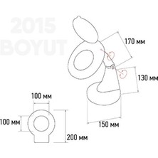 Loyka 2015 Ledli Masaüstü Büyüteç