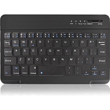 Duhaline Casper Via L30 Uyumlu Bluetooth Tablet Klavyesi Mini Slim Şarjlı Kablosuz Klavye